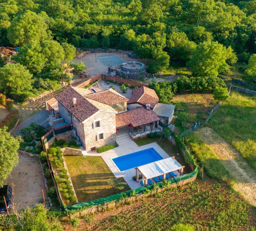 Villa Campiello Heated Pool Врбник Экстерьер фото