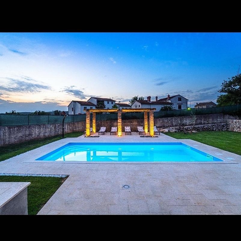 Villa Campiello Heated Pool Врбник Экстерьер фото